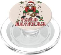 Babbo Natale Schiaccianoci Il Terzo Baseman Natale PopSockets PopGrip per MagSafe