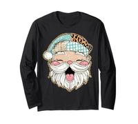 Babbo Natale Stravagante Natale gioioso Maglia a Manica