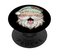 Babbo Natale stravagante Natale gioioso PopSockets PopGrip Adesivo