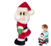 Babbo Natale Twerking, Babbo Natale Elettrico, Bambola Di Peluche Di Babbo Natale Che Canta E Balla Per Bambini, Bambola Di Babbo Natale Di Peluche Per La Decorazione Natalizia Della Casa