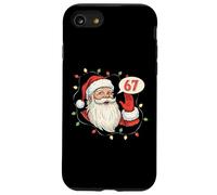 Babbo Natale urlando sei sette divertente vacanza meme Custodia per iPhone SE (2020) / 7/8