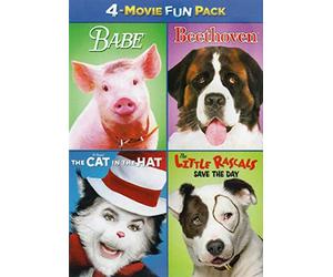 Babe / Beethoven / The Cat in the Hat / The Little Rascalz: Save the Day (4-Movie Fun Pack)