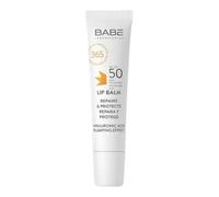 Babe Laboratorios Balsamo labbra protettivo con acido ialuronico, SPF 50
