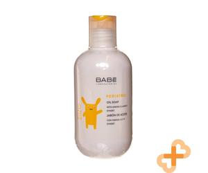BABE Pediatrico Olio Sapone Con Omega 3 6 & 9 Deterge Asciutto Bambini Skin