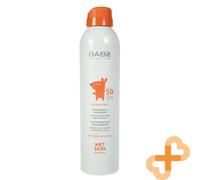 Babē Pediatrico SPF 50 Trasparente Protettivo Velo Spray Umido Dei Bambini Pelle