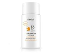Babe Super Fluid Spf50 Emulsione Protettiva Per Il Viso 50 Ml Crema Solare