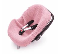 BABEES Rivestimento per ovetto, estivo, universale, 100% mussola di cotone, colore: rosa