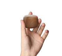 Babelio White Noise Sound Machine per adulti e bambini, mini, 15 suoni senza loop, timer, funzione di memoria, facile da tasca e da viaggio con venature del legno