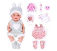 BABESIDE Bambola Bambina Mia 30 cm per Bambini da 3 Anni in Su