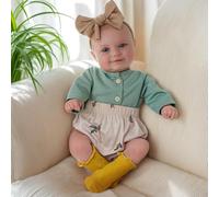 BABESIDE Bambola Realistica 20 pollici Dolce Sorriso | Occhi Aperti, Capelli Dipinti a Mano, Accessori Inclusi, Regalo per Bambini dai 3 Anni in Su