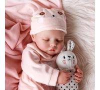BABESIDE Reborn Femmina - Bambole realistiche da 17 pollici, realizzate a mano, in tessuto morbido, per neonati, come un bambino che dorme
