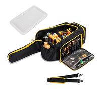 BABEYER Valigetta per motosega, resistente borsa per motosega, compatibile con motosega a batteria da 35/40/45 cm, colore: nero