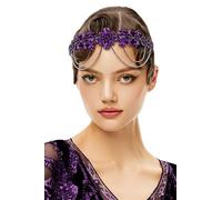 BABEYOND Fascia per capelli anni '20, stile anni '20, stile Grande Gatsby, accessorio per capelli vintage