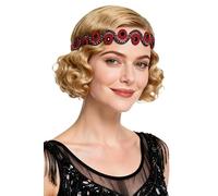 BABEYOND Flapper - Fascia per capelli da donna, stile anni '20, stile Gatsby, accessorio vintage da donna