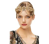 BABEYOND Gatsby 1920s - Fascia per capelli in stile anni '20, con strass, accessorio Charleston