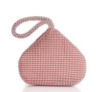 BABEYOND Pochette da donna con perline da sera anni '20, pochette per feste in costume, matrimoni e uso quotidiano, Oro rosa, Taglia unica