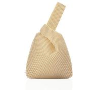 BABEYOND Pochette da donna con strass, borsa da sera scintillante a triangolo, per feste anni '20, ballo di fine anno, matrimonio, Oro 6, Taglia unica