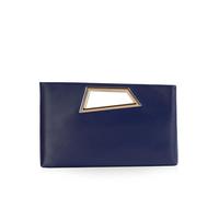 BABEYOND Pochette da donna - Elegante borsa da sera in pelle PU glitterata borsa per varie occasioni come uso quotidiano, cene serali, appuntamenti, matrimoni e feste in costume, Marina Militare