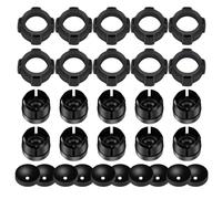 BABIBAOBEI Adattatore per dado bullone in silicone per auto Desktop 17 mm testa a sfera supporto per telefono angoli flessibili stand