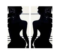 BABIBAOBEI Attraente Donna Colonna Auto Adesivi Automotive Sticker Accattivante Veicolo Decalcomania Decorativa Facile Cambio O Rimozione Accessorio Auto