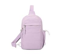 BABIBAOBEI Borsa a tracolla unisex per donne e uomini, resistente all'usura, leggera, a tracolla, porta telefono, sport, sport all'aria aperta, Viola, One Size