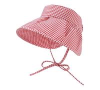 BABIBAOBEI Cappello a tesa larga regolabile per la stagione calda, design amichevole per coda di cavallo, traspirante, cappello da sole aperto, accessorio costiero per lo sport, ad asciugatura rapida
