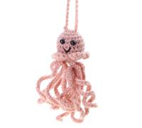 BABIBAOBEI Ciondolo in lana fatto a mano Decorazione interna per auto Retrovisore Appeso Accessori per Zaini Portachiavi Auto Posteriore Per Le Donne Ragazza Decorazioni Interne Ciondolo Zaino