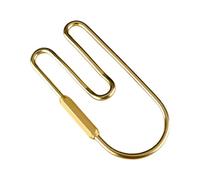 BABIBAOBEI Compatti organizzatori in ottone con cerchio apribile pratico per la gestione a casa o sul posto di lavoro, unisex