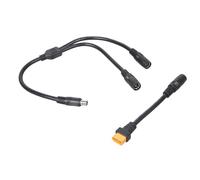 BABIBAOBEI Doppio cavo adattatore maschio femmina DC8020 55cm 14AWG PVC del filo spesso e struttura di rame per le centrali elettriche