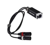BABIBAOBEI Estensore di linea XLR in metallo con per sistemi audio da studio e live (120) amplificatori audio professionali