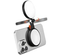 BABIBAOBEI Expert Selfportrait - Set di illuminazione con 68 perline LED e rotazione per Vlogger e architetti di contenuti, per attaccare la luce del telefono