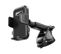 BABIBAOBEI Generale Supporto per telefono da auto con forte ventosa ABS Componente Braccio regolabile 360 gradi di rotazione per cruscotto rapido