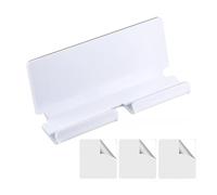 BABIBAOBEI Moderno supporto da parete per tablet in acrilico per visione flessibile, design angolato in uno spazio contemporaneo, staffa regolabile