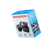 BABIBAOBEI Organizzatori interni del veicolo con supporto per telefono e portabicchieri, semplice clip o inserto, installazione per SUV e auto