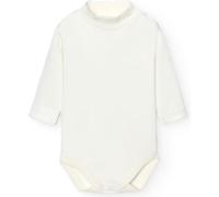 BABIDU Body Neonato Dolcevita a Maniche Lunghe 100% Cotone, Body Neonato Morbido Tessuto Traspirante ipoallergenico per Pelli sensibili, Vestiti Unisex per Battesimo Neonato e Bambina