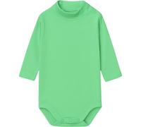 BABIDU Body neonato dolcevita a maniche lunghe 100% cotone, body neonato morbido tessuto traspirante ipoallergenico per pelli sensibili, vestiti unisex per battesimo neonato e bambina