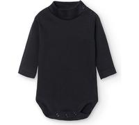 BABIDU Body neonato dolcevita a maniche lunghe 100% cotone, body neonato morbido tessuto traspirante ipoallergenico per pelli sensibili, vestiti unisex per battesimo neonato e bambina