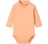 BABIDU Body neonato dolcevita a maniche lunghe 100% cotone, body neonato morbido tessuto traspirante ipoallergenico per pelli sensibili, vestiti unisex per battesimo neonato e bambina