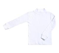 BABIDU Canottiera Semi-Moschettiere Unisex per Bambini con Collo Alto, Linea Punt NOU, Abbigliamento Unisex per Ragazzi e Ragazze dai 2 ai 16 Anni, Canottiera a Maniche Lunghe in Cotone e Poliestere