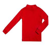 BABIDU Canottiera Semi-Moschettiere Unisex per Bambini con Collo Alto, Linea Punt NOU, Abbigliamento Unisex per Ragazzi e Ragazze dai 2 ai 16 Anni, Canottiera a Maniche Lunghe in Cotone e Poliestere
