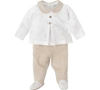 BABIDU Conjunto para bebé Camiseta de Manga Larga Estampada Y Cuello Redondo Set Bambino, Blu, 6 Months Unisex-Bimbi