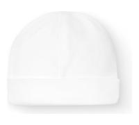 BABIDU Gorro Nacimiento Berretto, Bianco, 0 Mesi Unisex Baby