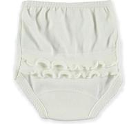 BABIDU Mutandine per neonato in Maglia con Volant sul Retro, copripannolino 100% Cotone, morbide e Traspiranti, Biancheria Intima per neonato