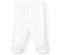 BABIDU Polaina 100% Algodón Dibujo Ositos, Ropa De Verano bebé Nino Y Niña Unisex Leggings, Bianco, 0 Mesi