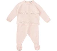 BABIDU Set Maglia Maglia Design Silenzio e Ghetta Set Unisex Bambino, Verde, 0 Mesi