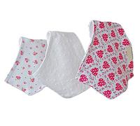babies Drooling Baby bandana bavaglino unico 3-layers morbido cotone alla moda per neonati e bambini anteriore bavaglini, con cinghie regolabili, 6 pezzi Set