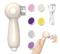 Babies Electric Nail Grinder, Safe Nail Filer Grinder Kit, Nail Grooming Kit, Nail Grinder for Babies, Kids Nail Grinder, Adult Toe Nail Grinder, Electric Nail File, Gentle Nail Care Tool, Portable