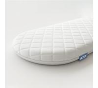 Babies Firsts 66x28x4cm Quilted Foam Moses Basket or Pram Mattress Rounded Both Ends