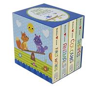 Babies Love Lift a Flap 4 book box set: Animals, Colours, First Words and Shapes (Fun Children's Interactive Lift a Flap Board Book for Ages 0 and Up)