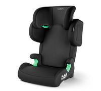 Babify FlexiFit Premium - Seggiolino per Auto con Isofix, Gruppo 2/3 (15-36 kg, 100-150 cm), ECE R129, Poggiatesta con 11 Posizioni, Schienale Reclinabile, Design Pieghevole, Nero